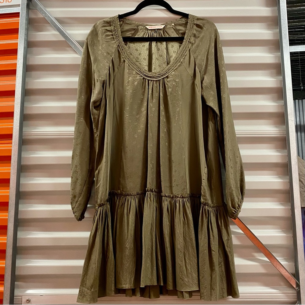 REBECCA TAYLOR SILK TUNIC DRESS - Picture 2 of 11